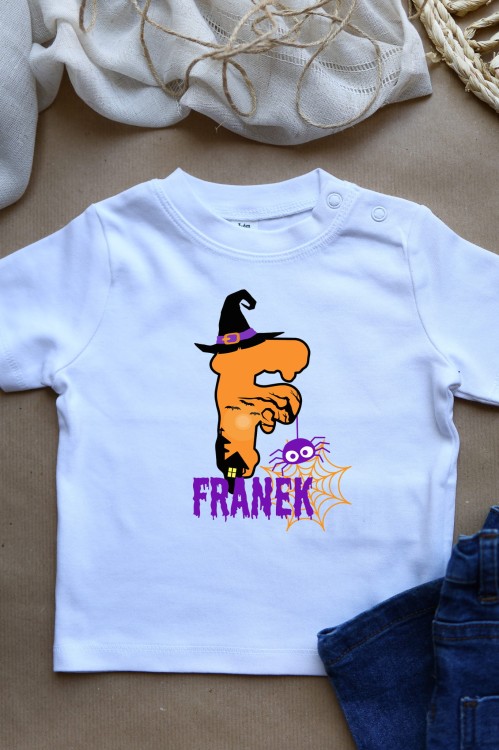 **MW144 Koszulka dziecięca Halloween - imie.jpg