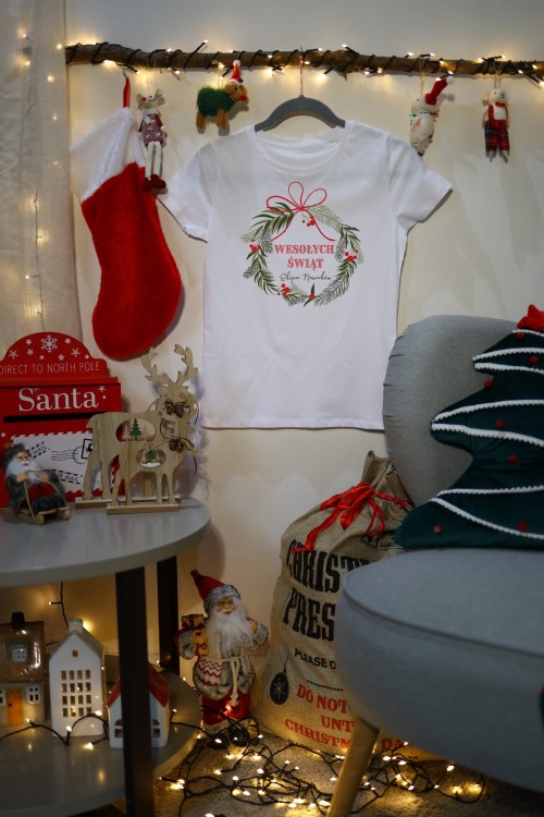 Personalizowana koszulka świąteczna