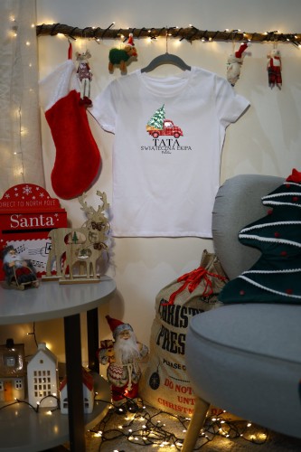 Personalizowana koszulka świąteczna - Tata