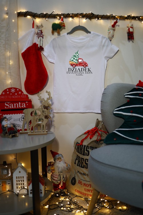 Personalizowana koszulka świąteczna - Dziadek