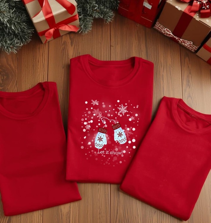 Koszulka Let it snow