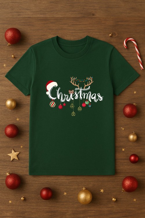 Koszulka z napisem Christmas