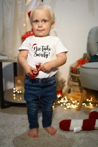 Koszulka z napisem - Nie taki Święty!