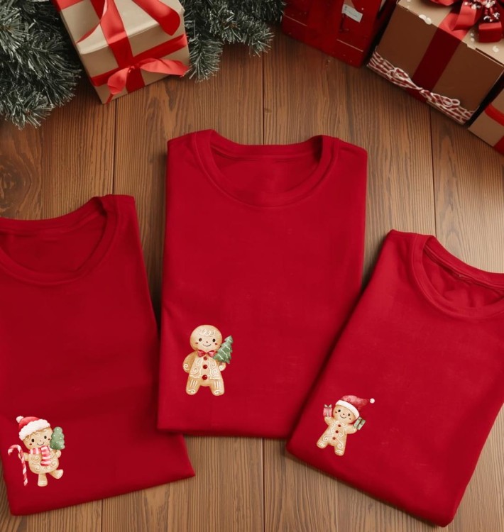 Zestaw koszulek rodzinnych z piernikami - MAMA