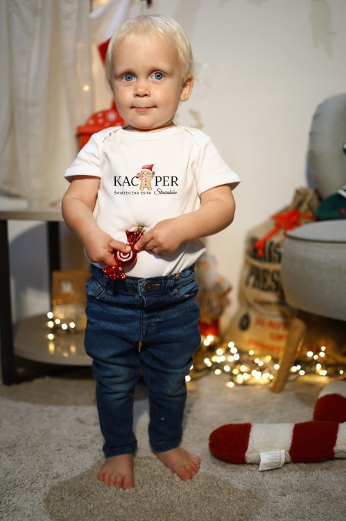 Personalizowany zestaw rodzinny - świąteczna ekipa - CHŁOPIEC
