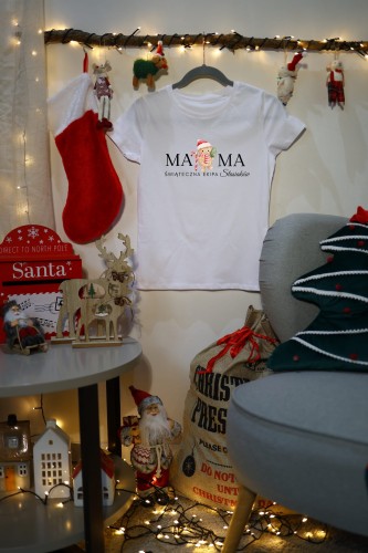 Personalizowany zestaw rodzinny - świąteczna ekipa - MAMA