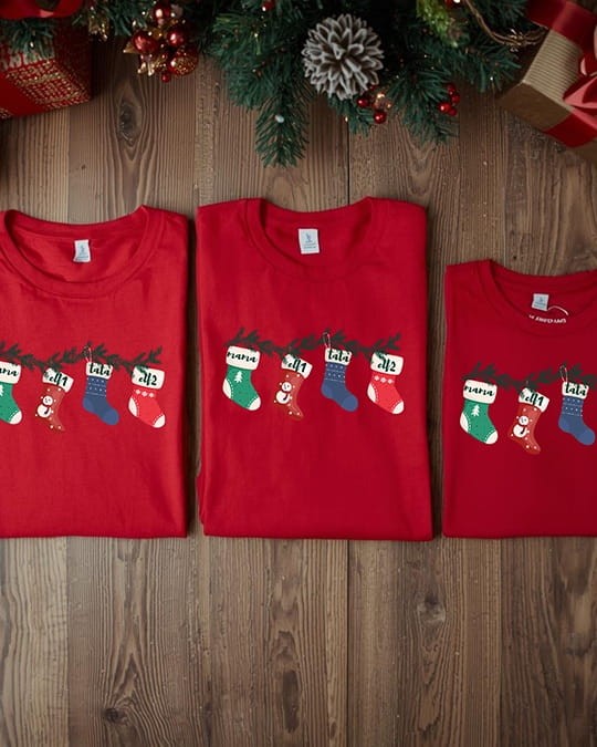 Zestaw rodzinny - skarpety świąteczne