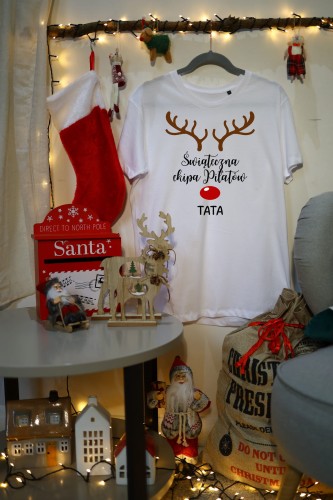 Zestaw rodzinny - świąteczna ekipa dziecięce - renifer