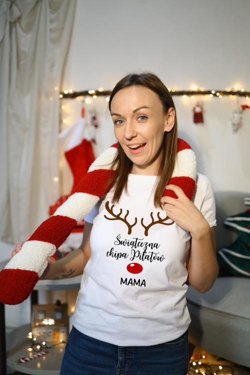 Zestaw rodzinny - świąteczna ekipa dziecięce - renifer