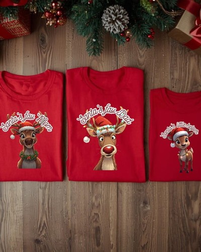 Zestaw rodzinny - renifery