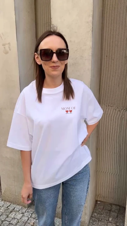 MW235 Personalizowana koszulka na dzień mamy - MOM OF....jpeg